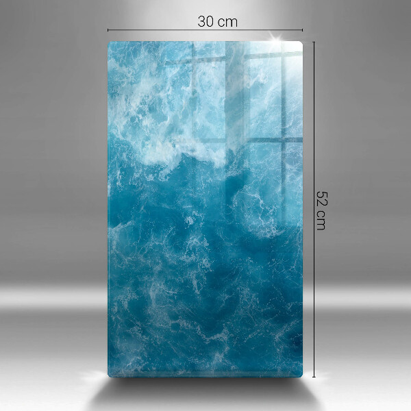 Copri piano induzione Acqua blu