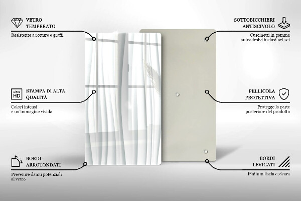 Copri piano induzione Struttura moderna