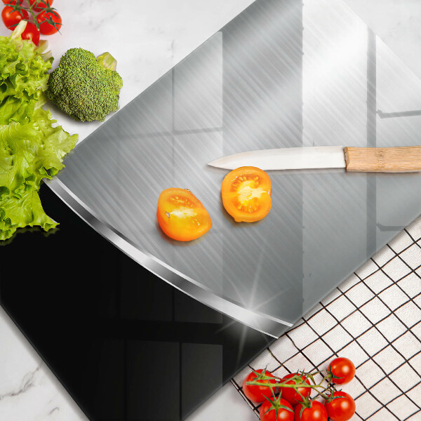 Copri fornello cucina Astrazione con metallo