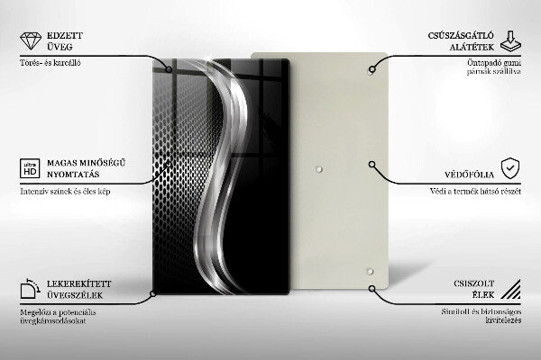 Copri piano induzione Struttura in metallo