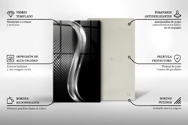 Copri piano induzione Struttura in metallo