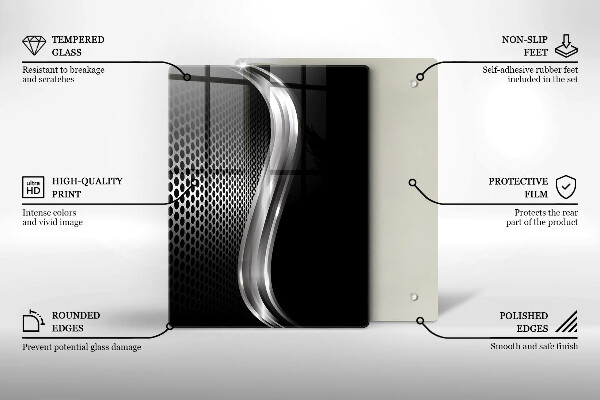 Copri piano induzione Struttura in metallo