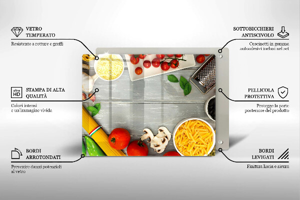 Copri piano cottura Cibo da cucina