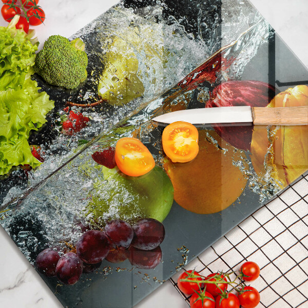 Copri piano cottura Frutta succosa in acqua