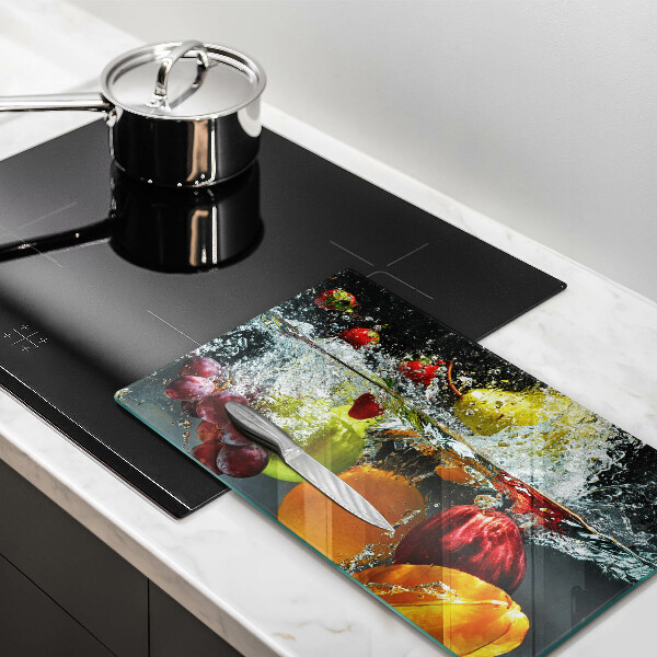 Copri piano cottura Frutta succosa in acqua