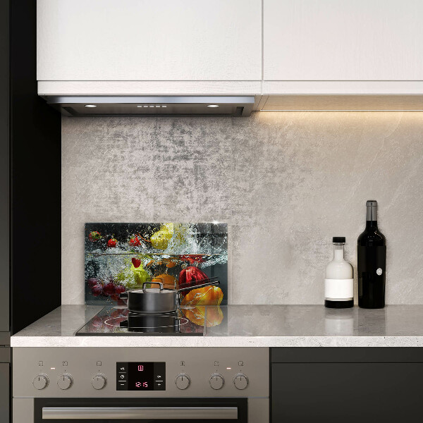 Copri piano cottura Frutta succosa in acqua