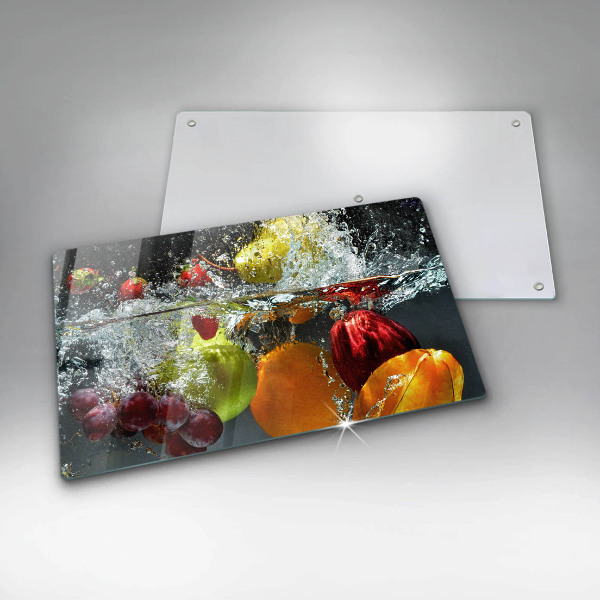 Copri piano cottura Frutta succosa in acqua