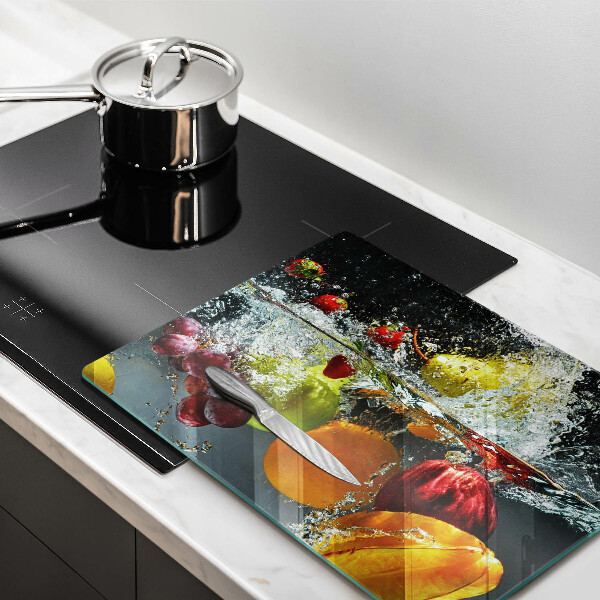 Copri piano cottura Frutta succosa in acqua
