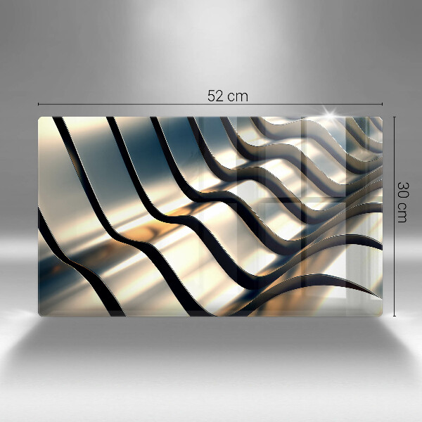 Copri piano cottura Forme metalliche 3D