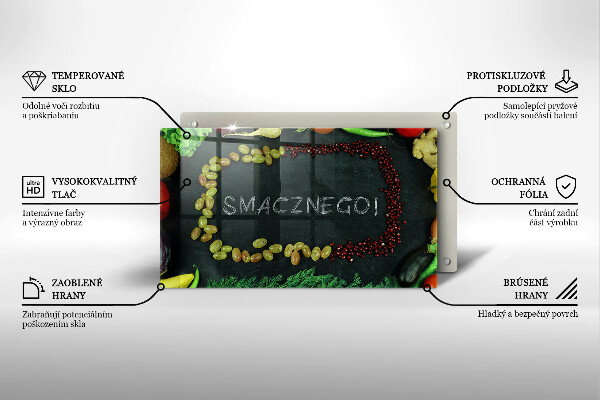 Copri piano cottura Smacznego!