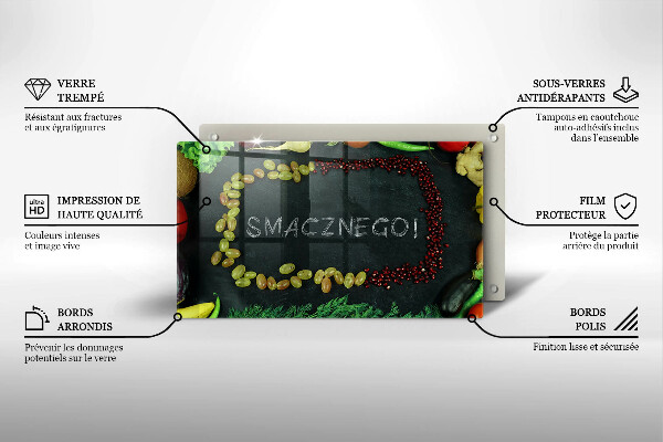 Copri piano cottura Smacznego!