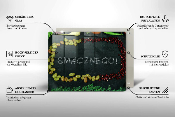 Copri piano cottura Smacznego!