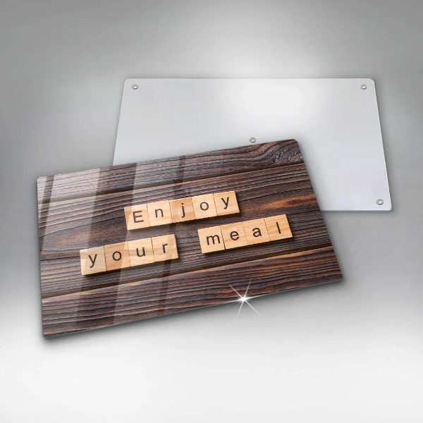Copri piano induzione Enjoy your meal