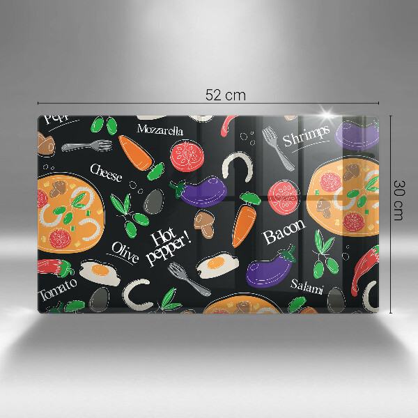 Copri piano cottura Illustrazione del cibo