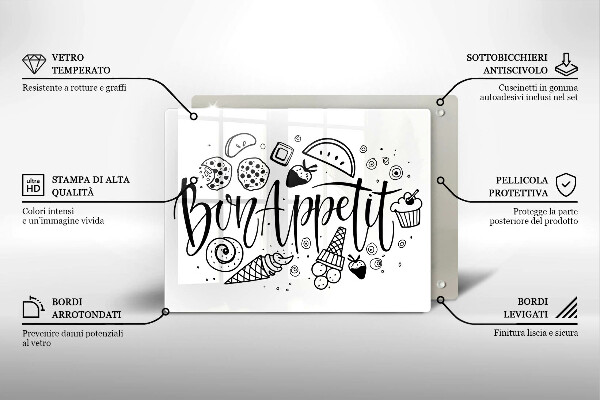 Copri piano induzione Bon Appetit