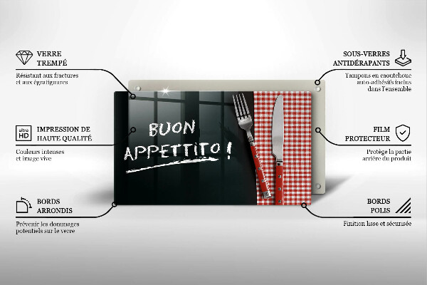 Copri piano cottura Buon Appetito!