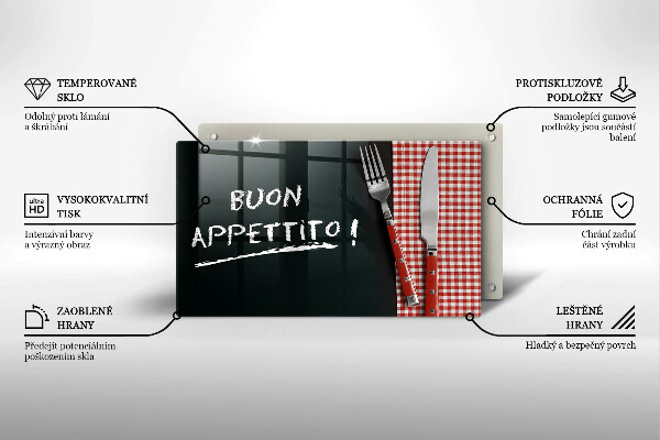 Copri piano cottura Buon Appetito!