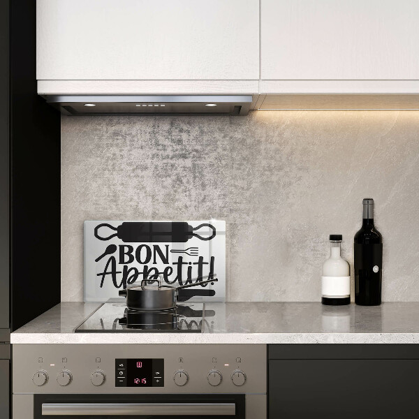 Copri piano induzione Iscrizione Bon Appetit