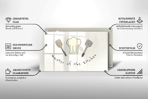 Copri piano induzione Master of the Kitchen