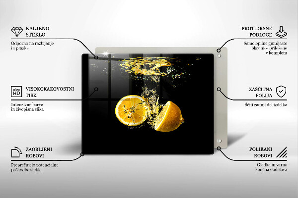 Copri piano cottura Frutti di limone succosi