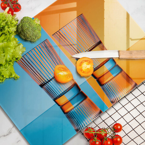 Copri piano induzione Due bicchieri d'acqua