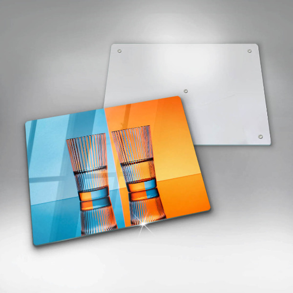 Copri piano induzione Due bicchieri d'acqua