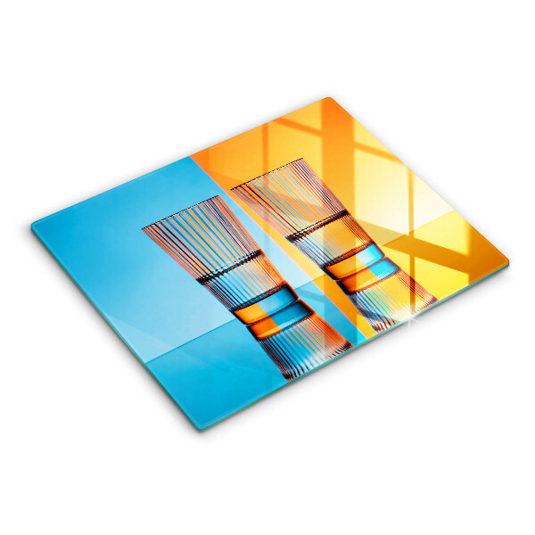 Copri piano induzione Due bicchieri d'acqua