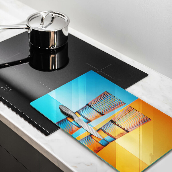 Copri piano induzione Due bicchieri d'acqua