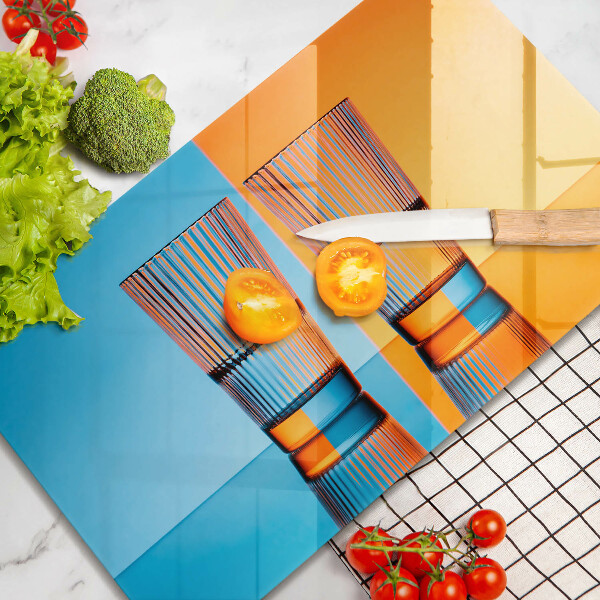 Copri piano induzione Due bicchieri d'acqua