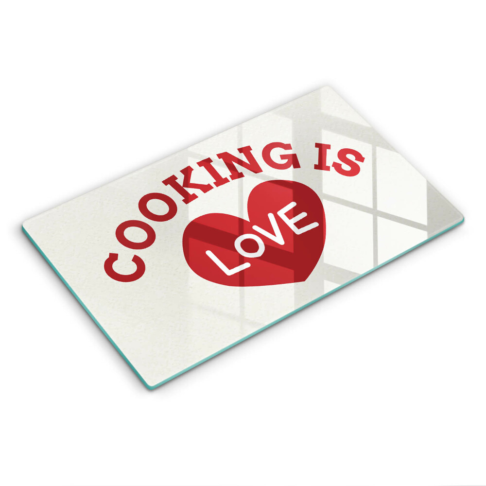 Copri piano induzione Cooking is love