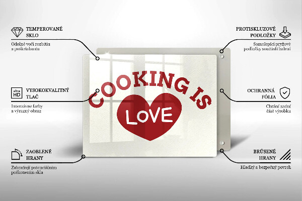 Copri piano induzione Cooking is love