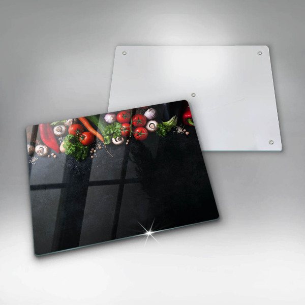 Copri piano induzione Verdure colorate