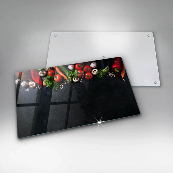 Copri piano induzione Verdure colorate