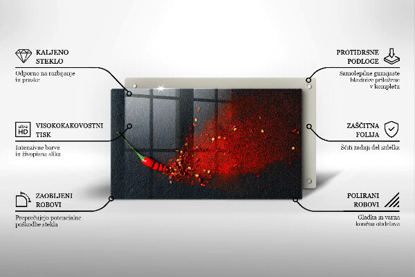 Copri piano induzione Peperoncino