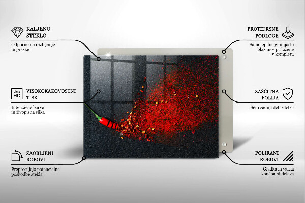 Copri piano induzione Peperoncino