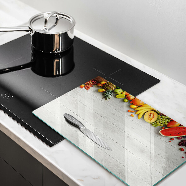 Copri piano induzione Frutta su tavole