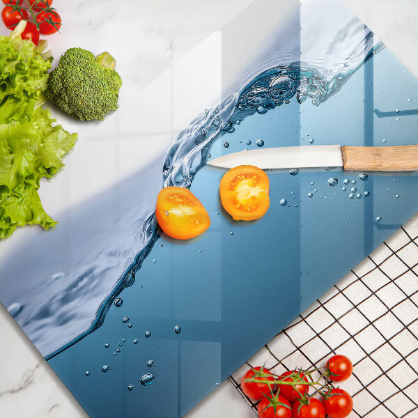 Copri piano induzione Acqua blu