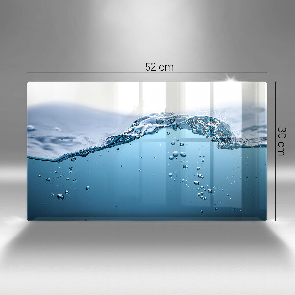 Copri piano induzione Acqua blu