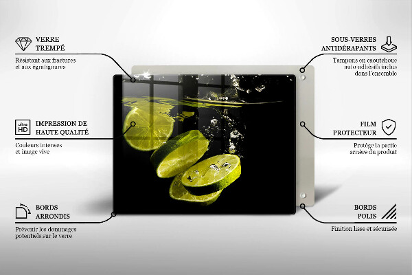 Copri piano induzione Limette in acqua