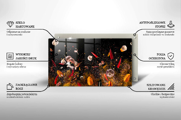 Copri piano induzione Spezie piccanti