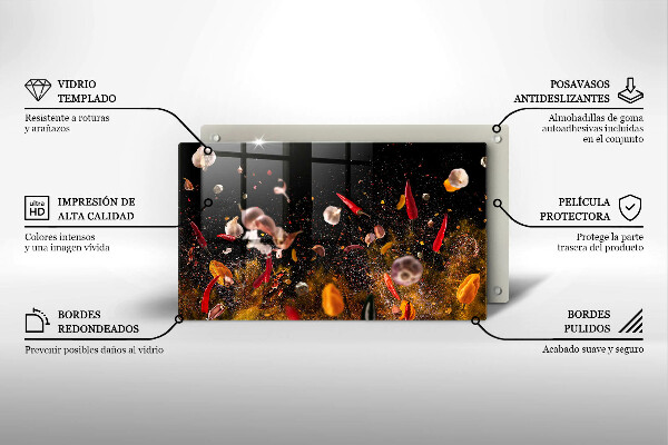 Copri piano induzione Spezie piccanti