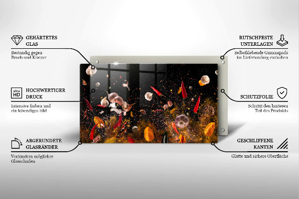 Copri piano induzione Spezie piccanti