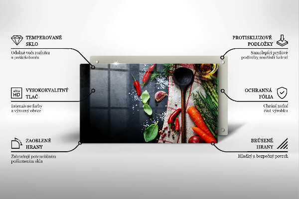 Copri piano cottura Cibo da cucina