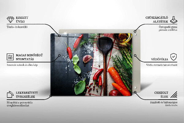 Copri piano cottura Cibo da cucina