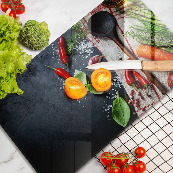 Copri piano cottura Cibo da cucina