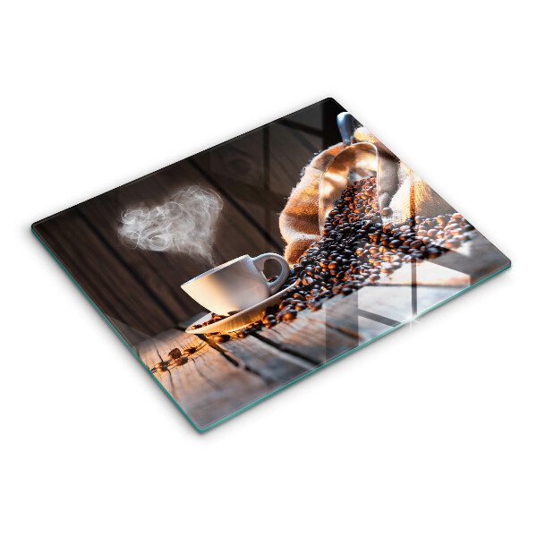 Copri piano cottura Tazza e cuore di caffè