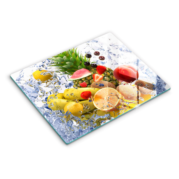 Copri piano cottura Frutta succosa e acqua