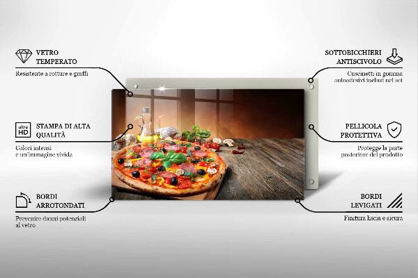 Copri piano cottura Pizza italiana