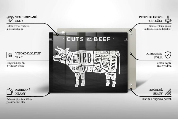 Copri piano induzione Manzo di carne di mucca