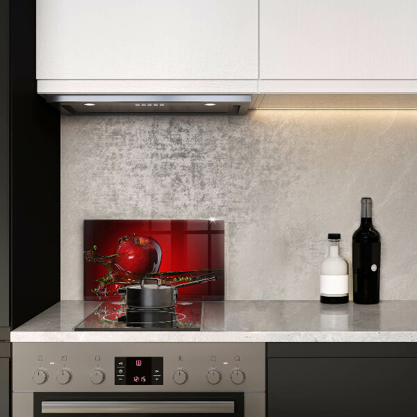 Copri piano cottura Frutta di mela in acqua